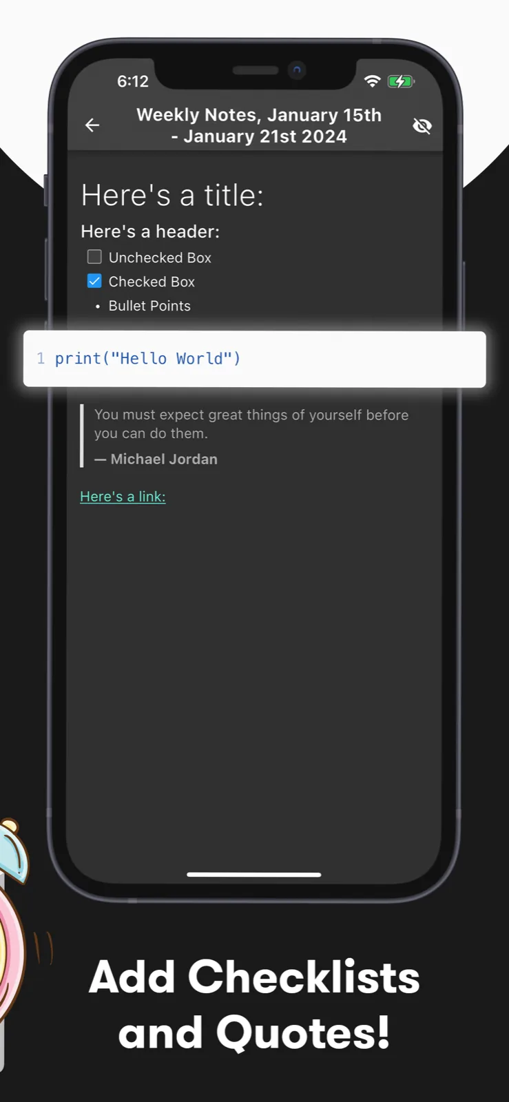 Productivity Page Screenshot 4